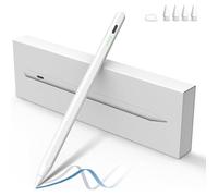 Stylet pour Apple iPad 2018-2025,Stylet Magnétique de Recharge Rapide avec Rejet de Paume,Compatible iPad 11/10/9/8/7/6,iPad Pro M4