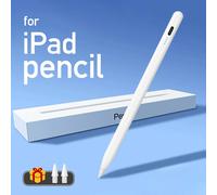 Stylet pour Apple Pencil avec indicateurs de puissance LED, rejet de la paume, compatible iPad Penci 2026 2025 2022 2021 2020 2019 2018