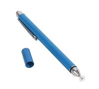 Stylet pour écran Tactile, Haute précision et sensibilité Calendar Capacitive Touch Screen Pen with Transparent Tip and Fiber Mesh Tip, for Universal Touchscreen Devices (Bleu