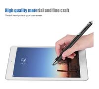 Stylet pour Écran Tactile - Samsung - Tab/LG/Huawei/Xiaomi - Noir - Alliage d'Aluminium - 14 cm