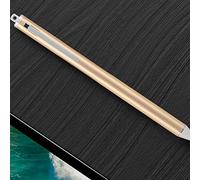 Stylet pour écran Tactile, Stylet Compact, Stylet à Tête en Tissu, sensibilité, Crayon Numérique pour écrans Tactiles, Smartphones, Tablettes, Téléphones Portables (Or)