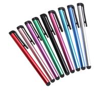 Stylet pour Écriture Écran Tactile Capacitif pour Métal 30 Pièces | Prise de Notes , Annotation de Documents , Consultation D’e-mails , Léger Couleur Aléatoire