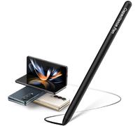 Stylet pour Galaxy Z Fold7/Fold6/S25 Ultra, S Pen Fin en métal, Stylus Pens de Remplacement Noir pour Tablet Samsung-7.3MM