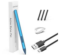 Stylet pour HP Envy x360/ASUS Vivobook Flip/Surface Pro 12 11 10 9 8 7 6 | Stylo actif MPP 2.0 rechargeable avec sensibilité à la pression 4096