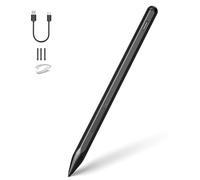 Stylet pour HP Envy X360 Pavilion X360 Specter X360 Spectre X2 Envy X2 Rechargeable MPP 2.0 Tilt Active Pen avec sensibilité à la pression 4096, rejet de paume, charge Tpye-c, noir