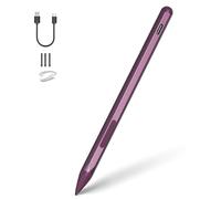 Stylet pour HP Envy X360 Pavilion X360 Specter X360 Spectre X2 Envy X2 Rechargeable MPP 2.0 Tilt Active Pen avec sensibilité à la pression 4096, Palm Rejection, Tpye-c Charge Rouge