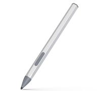Stylet pour HP Envy X360 Pavilion X360 Specter X360 Spectre X2 Envy X2 Stylo rechargeable MPP 2.0 Tilt Active Pen avec sensibilité à la pression 4096, rejet de paume, design hexagonal Argenté