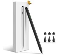 Stylet pour iPad, 13 minutes charge rapide Apple iPad, stylet actif double pointe, rejet de paume, sensibilité d'inclinaison, fonctionne avec iPad Pro 11/12,9'', iPad 6/7/8/9/10, iPad Air 3/4/5, iPad