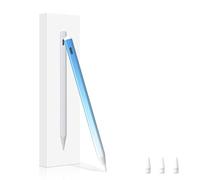 Stylet pour iPad 2018-2024, stylet iPad avec sensibilité au rejet de la paume/à l'inclinaison, compatible avec iPad 10/9/8/7/6 génération, iPad Mini 6/5e génération, iPad Air 5/4/3e, iPad Pro 12,9"/11