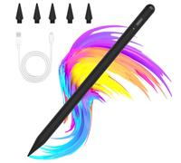 Stylet pour iPad 2018-2025, avec Recharge Rapide, Précision au Pixel Près & Sensible à l'inclinaison & Rejet de la Paume, pour iPad 11/10/9/8/7/6, Pro 11"/12.9"/13" M4, Mini 6/5, Air 5/4/3/M2