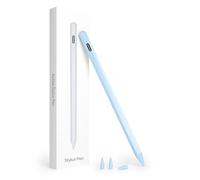 Stylet pour iPad 2018-2025, charge rapide, sensibilité à l'inclinaison, rejet de la paume, autonomie de 20 heures, crayon magnétique pour iPad 6-11th A16, Pro 11"/12,9"/13" M4/M5, Air 3-7th M2/M3