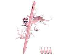 Stylet pour iPad (2018-2026), charge rapide pour iPad Pencil avec rejet de paume, stylet actif compatible avec Apple iPad A16 11/10/9/8/7/6, iPad Pro M5/M4/11/12,9", Mini 5/6, Air 3/4/5/M2/M3 (rose)