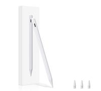 Stylet pour iPad 2018-2026, Crayon Haute Précision avec Rejet de la Paume, Inclinaison et Autonomie de 15 Heures, Compatible avec Apple iPad A16 11/10/9ème Gén, Pro 11"/13" M4, Air M2/M4, Mini 6/7