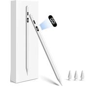 Stylet pour iPad (2025-2018): Stylo pour iPad avec Affichage LED, Charge Rapide USB-C, Rejet de la Paume & Sensibilité à l'Inclinaison, Pencil pour Pad 6-11, Pro 11/12.9/13 M4, Air 3-5/M2/M3, Mini 5/6