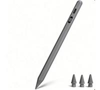 Stylet pour iPad (2025-2018): Stylo pour iPad avec Affichage LED - Charge Rapide USB-C - Rejet de la Paume & Sensibilité à l'Inclinaison - Pencil Pro pour iPad 6-9 - Pro 11"/12.9" - Air 3-5 - Mini 5/6