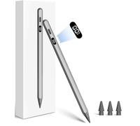 Stylet pour iPad (2025-2018): Stylo pour iPad avec Affichage LED, Charge Rapide USB-C, Rejet de la Paume & Sensibilité à l'Inclinaison, Pencil pour Pad 6-11, Pro 11/12.9/13 M4, Air 3-5/M2/M3, Mini 5/6