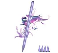 Stylet pour iPad 9e et 10e - Charge Rapide pour iPad Pencil Palm Rejection Active Pen Compatible avec Apple iPad Pro 11"/12,9"/M4, iPad Mini 5/6, iPad Air 3/4/5/M2, iPad 6/7/8/9/10 (Violet)