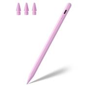 Stylet pour iPad A16 11e 10e 9e 8e 7e 6e génération, iPad Pro 12,9 11 13" M4, iPad Air M3 M2 5e 4e 3e génération, iPad Mini A17 Pro 7 6 5, pour Apple Pencil Pro 1ère 2e génération, violet