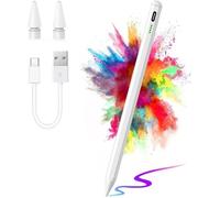 Stylet pour iPad - Haute Précision - Rejet de Paume - Adhésion Magnétique - 2 Pointes de Rechange