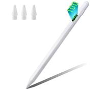 Stylet pour iPad, pour Apple Pencil Pro 1ère/2ème génération : pour iPad 10/9/8/7/6e 2018-2024, iPad Pro 12,9/11/13" M4, iPad Air 3/4/5/M2, iPad Mini 5/6e, rejet de paume, sensibilité à l'inclinaison,