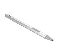 Stylet pour Ordinateur Portable avec 3 Pointes de Remplacement, Stylo Actif Inclinable MPP 2.0, Rechargeable, avec sensibilité à la Pression 4096 (Silver)