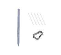 Stylet pour Sam-Sung Galaxy Tab S10 + S10 Ultra, Stylet de Remplacement Support de Stylet Tactile pour Changer Les Pointes(sans Bluetooth) (Bleu + 5 Plumes)