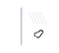 Stylet pour Sam-Sung Galaxy Tab S10 + S10 Ultra, Stylet de Remplacement Support de Stylet Tactile pour Changer Les Pointes(sans Bluetooth) (Blanc + 5 Plumes)