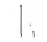 Stylet pour Samsung Galaxy Tab A7/A8 Compatible avec Apple iPad/Tablette Android, Tous Les appareils tactiles, Universel, Haute sensibilité et précision, Pointe Disque capacitif, S Pen (Argent)