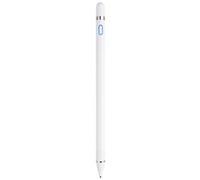 Stylet pour Smartphone/Tablette/PC à écran tactile Pointe fine Aluminium Blanc Blanc, Blanc C
