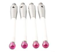 Stylet pour sonde CMM avec pointe boule en pierre précieuse rouge et tige en céramique pour une inspection dimensionnelle précise D6 L50