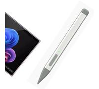 Stylet pour Surface Slim Pen 2 1, Stylet pour Surface Pro 11 10 9 8 7 6 5 4 X/Go 7 6 5/ Laptop 5 4 3/ Duo 2, pour Surface Book 3 2/ Studio 2/ Hub 2S, Stylo Actif, Stylus Pen (Blanc)