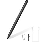 Stylet Pour Surface, Stylet Stylus Avec Une Autonomie De 2500 Heures Pour Microsoft Surface Pro 11 X/9/8/7/6/5/4/3, Surface Go/Book/Laptop/Studio/Duo 1/2/3/4, Sensibilité À La Pression De 1024