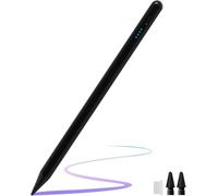 Stylet pour tablette Samsung Galaxy Tab A11+/A11/A9+/A9/A8/A7 pour iOS/Android/Windows Stylet avec stylet double écran tactile (Noir)