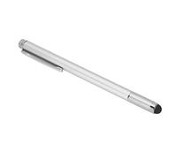 Stylet pour Tablette, Stylet avec 2 Fonctions, Stylos Tactiles Pratiques Portables Compacts pour Tablette iOS pour Téléphone pour (Silver)