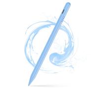 Stylet pour tablette, tablette tactile, compatible avec iPhone/Samsung/Huawei/Lenovo/Android Smartphone & Tab, stylo magnétique rechargeable - Bleu