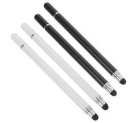 Stylet pour Tablette Tactile Trois Pointes Interchangeables | Compatible Écrans Tactiles et Protections, Prise Ergonomique Confortable, pour Artistes et Étudiants en Déplacement