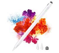 Stylet rechargeable pour écran tactile avec pression d'inclinaison magnétique attachée, compatible avec iPad 9/8/7/6ème, iPad Pro (5/4/3ème), iPad Mini 6/5e/Air 5/4/3ème