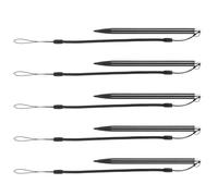 Stylet Résistif Noir 5pcs en Plastique, Pointe de Haute Précision