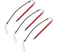 Stylet Résistif pour Tablette Tactile, Lot de 3 Pièces | Prêt à L’emploi, Technologie de Rejet de Paume, Plastique Aluminium Pom, Cordon Anti-perte