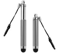 Stylet Retractable pour écran Tactile - Attache Jack 3.5 mm Argent