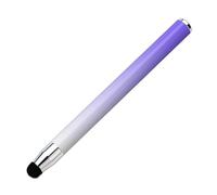 Stylet rétractable,Stylo Tactile Capacitif pour Les Salles de Classe en Ligne, pour l'enseignement et Les Conférences (Blanc Violet)