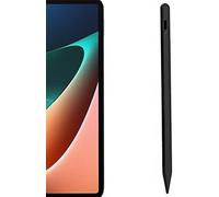 Stylet Sensible à la Pression 4096 pour Apple Pencil 1 2 pour IPAD 2 3 4 5 6 7 Pro 12.9 11 10.5 2015 2016 2017 2018 2020 AIR 1 2 3 Mini 1 2 3 4 5 de la Paume Stylo Actif Touch Stylus Style (Noir)