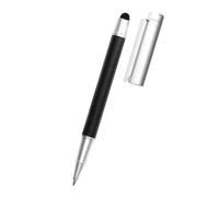 Stylet Smartphone et Tablette Tactile 2en1 Stylo à Bille 4Smarts Argent et Noir