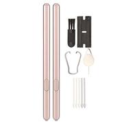 Stylet, Stylet Crayon 2 Pièces Contrôle Précis Haute sensibilité pour Tab S6 SM-T860 SM-T865 (Rose Rouge)