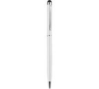 Stylet Stylo Metal x2 pour LENOVO VIBE B Smartphone 2 en 1 Bille Elegant Tablette Ecrire Universel (BLANC) Blanc G