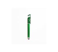 Stylet Stylo Support pour ZUK Z2 Pro Smartphone 3 en 1 Bille Tablette Ecrire Universel (VERT) Argent