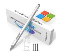 Stylet Surface Pen pour Microsoft Surface Pro 11/9/8/7/6/5/4/3, Surface Go 3/2/1 Surface Laptop/Studio/Book 4/3/2/1 avec 4096 Touches d'impression, Palm Rejection, Microsoft Surface Go Accessoires
