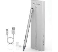 Stylet Surface Pro 11/10/9/8/7/6/5/4/3/2 Accessoire Microsoft Surface - Surface Book/Laptop/Go/Studio Stylo Comprend 4 096 Niveaux De Sensibilité À La Pression Et Une Fonction Anti-Toucher De La Paum