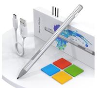 Stylet Surface Pro - Stylet pour Surface Pro 11/10/X/9/8/7/7+/6/5/Go 3/Go 2/Go/Book/Laptop/Studio Équipé de 4 Pointes, rejet de la Paume, Sensibilité à la Pression 4096, Accessoires Microsoft Surface