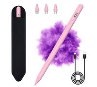 Stylet Tablette pour Android, Stylets pour Téléphones Portables, Stylet Capacitif Universel Compatible avecLenovo, Samsung, Huawei et Mi Tablette, Téléphone(Rose)